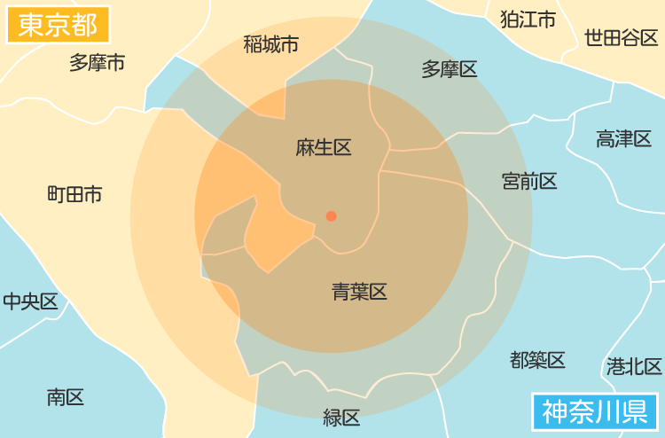 訪問エリア